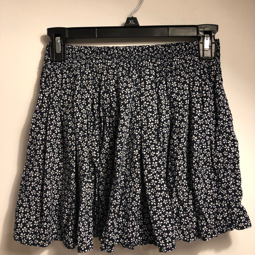 Brandy Melville Floral Mini Skirt